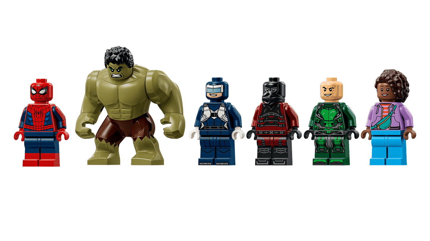 Spider-Man vs. Hulk Epic Clash